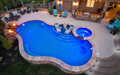 Custom Pool Slides - Summit USA - Commercial Luxury Custom Pool