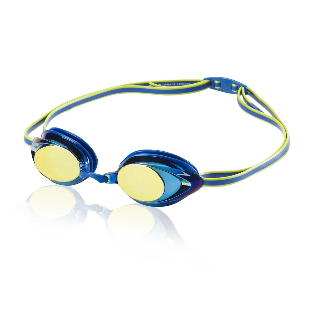 speedo mirrored goggles junior